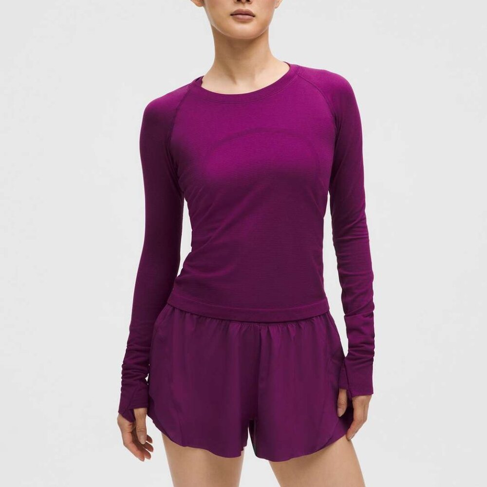 Swiftly Tech Long Sleeve 2.0 *Race — Chilled Grape